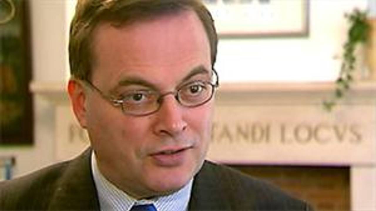 Burgemeester Stefan Huisman van Oosterhout