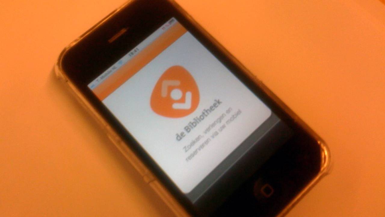 De iPhone-app
