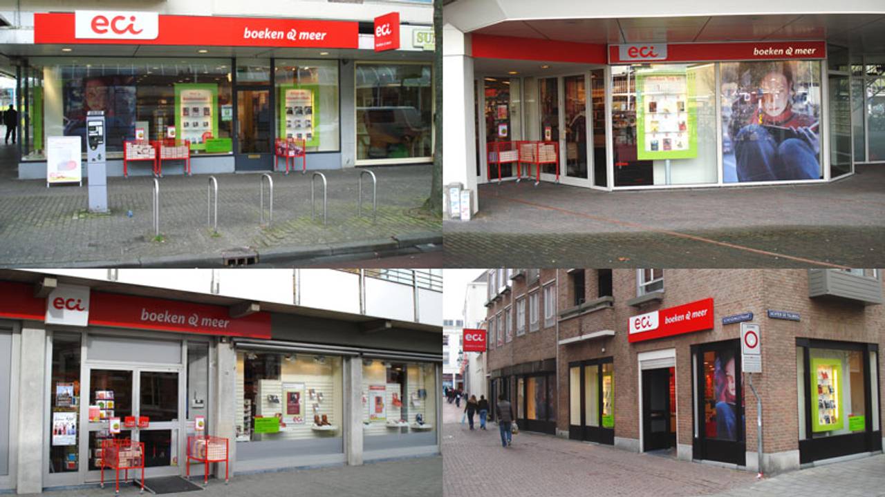 ECI-winkels in Tilburg, Eindhoven, Breda en Den Bosch
