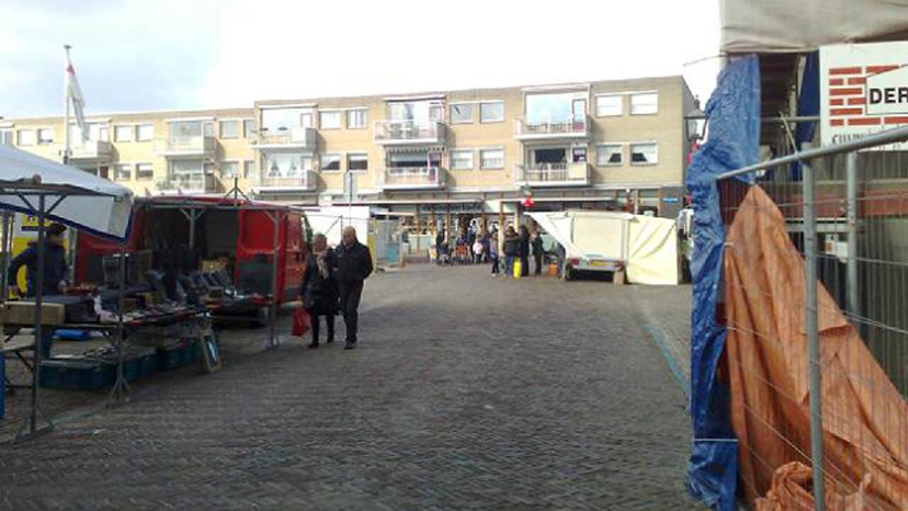De markt in Grave