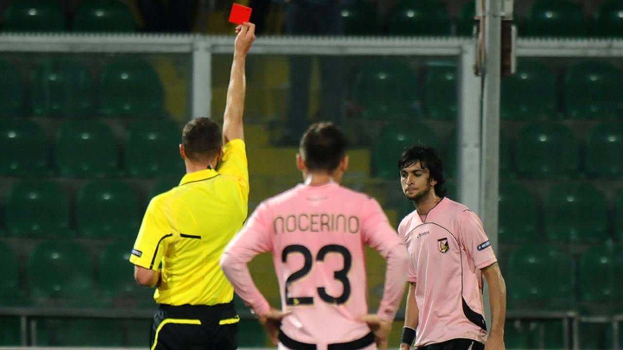 Schörgenhofer tijdens Palermo-CSKA Moskou vorig jaar (foto: ANP).