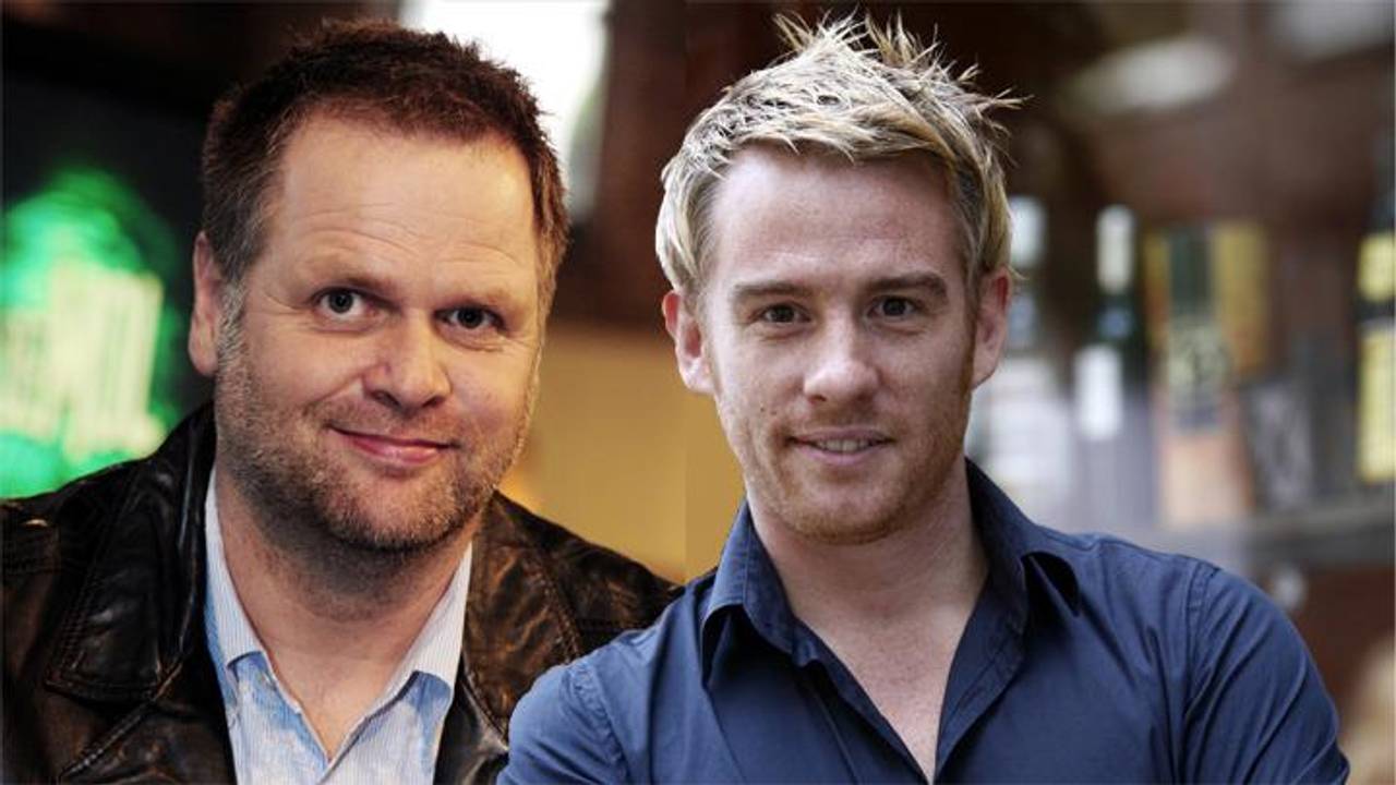 Patrick Stoof uit Veghel (L) en Art Rooijakkers uit Geldrop