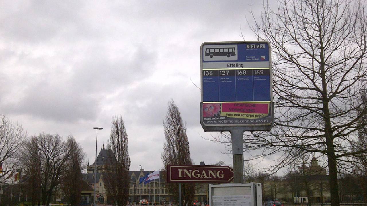 Bezoekers lopen graag om.