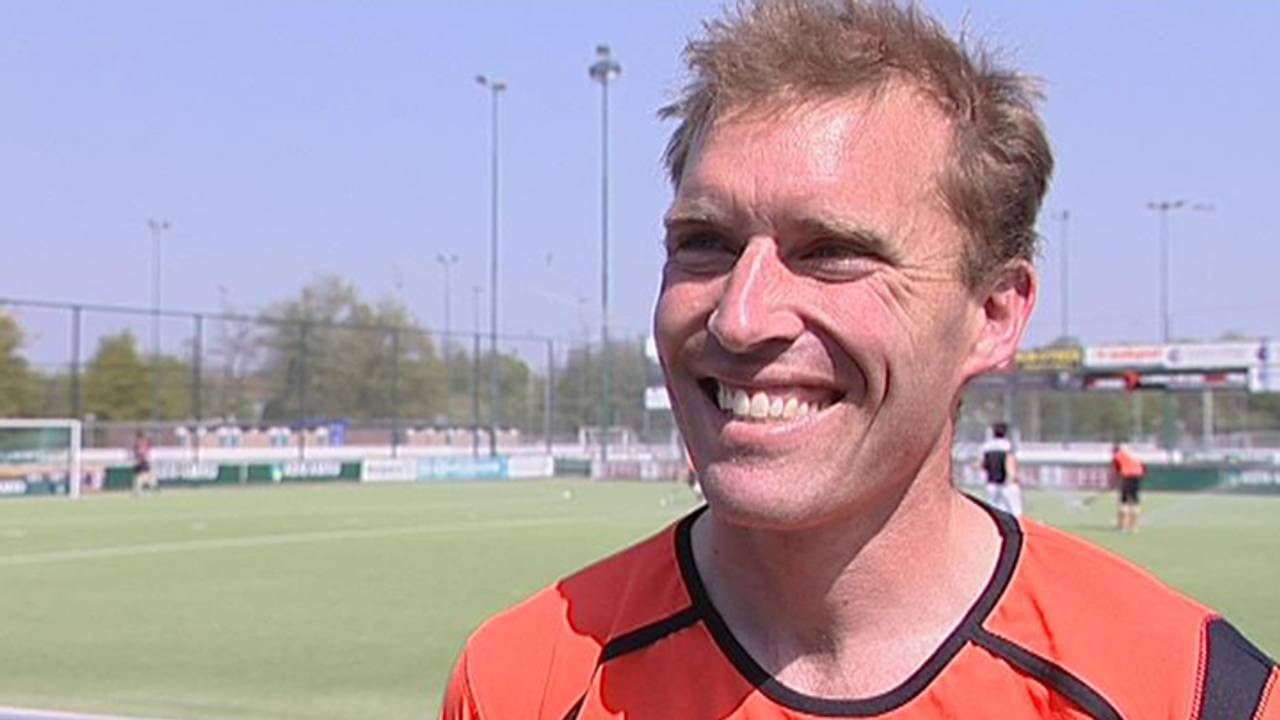Jeroen Delmee nieuwe coach van HC Tilburg. (Foto: archief)