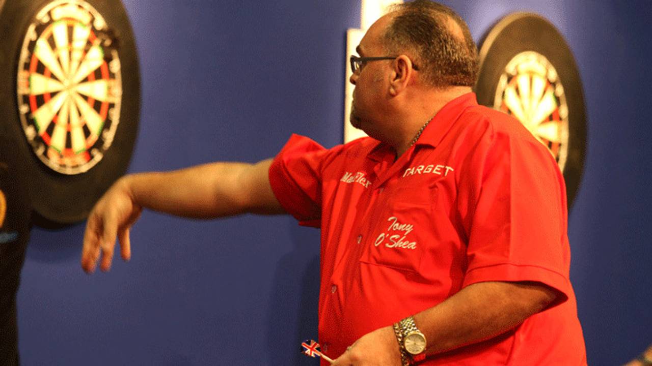 Tony O'Shea in actie