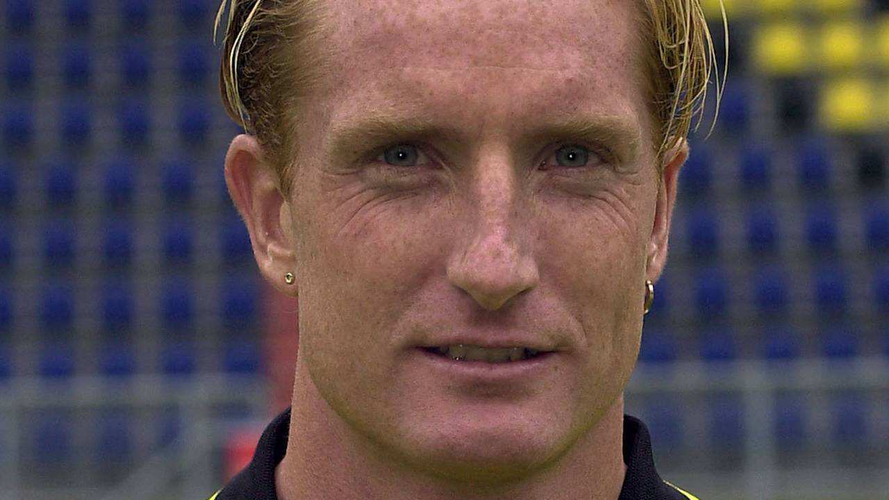Arno Doomernik in het NAC-shirt in 2001 (Foto: ANP)