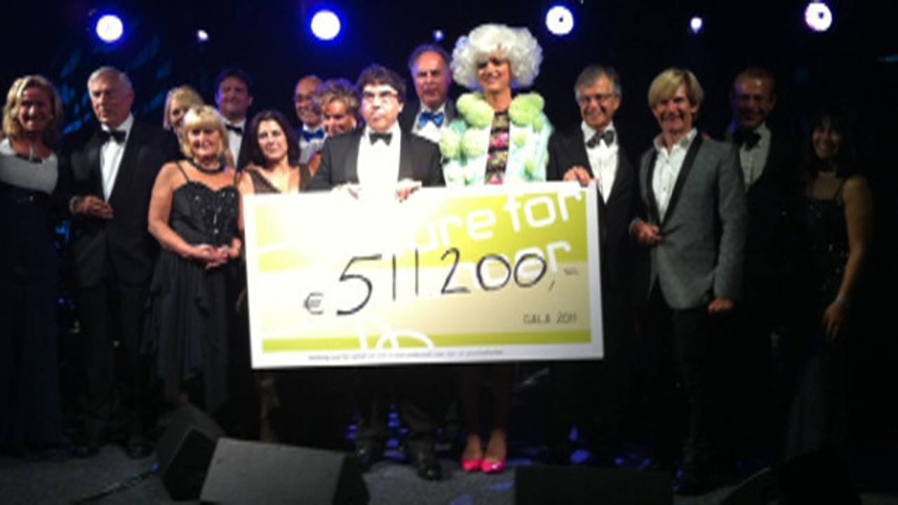 Opbrengst van de veiling. Foto: Addy van den Krommenacker