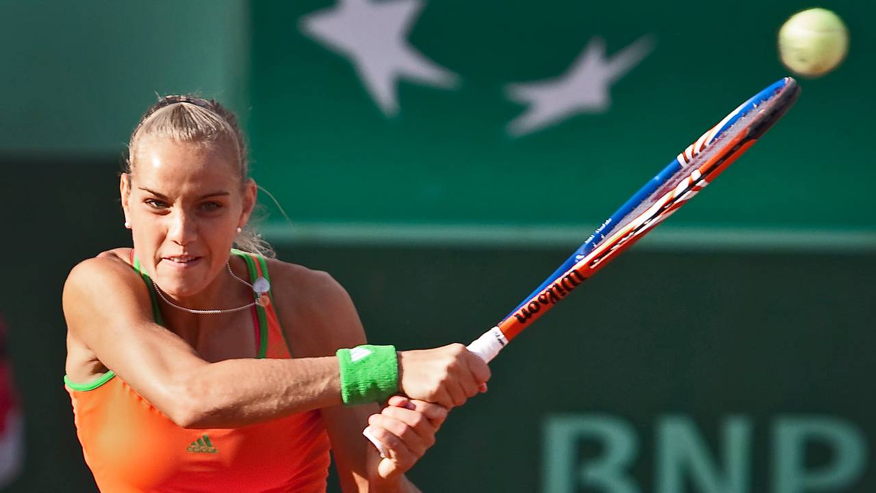Arantxa Rus kwam in Parijs nog wel ver (foto: ANP).