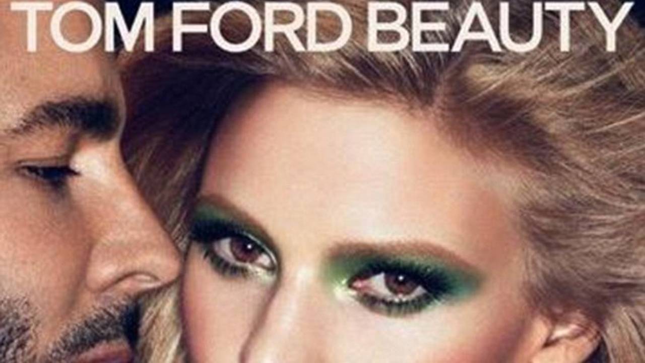 Lara Stone samen met Tim Ford