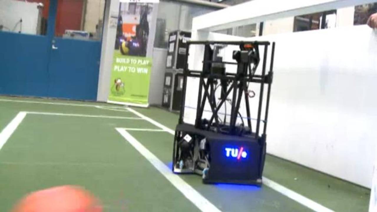 De keeper van TechUnited.