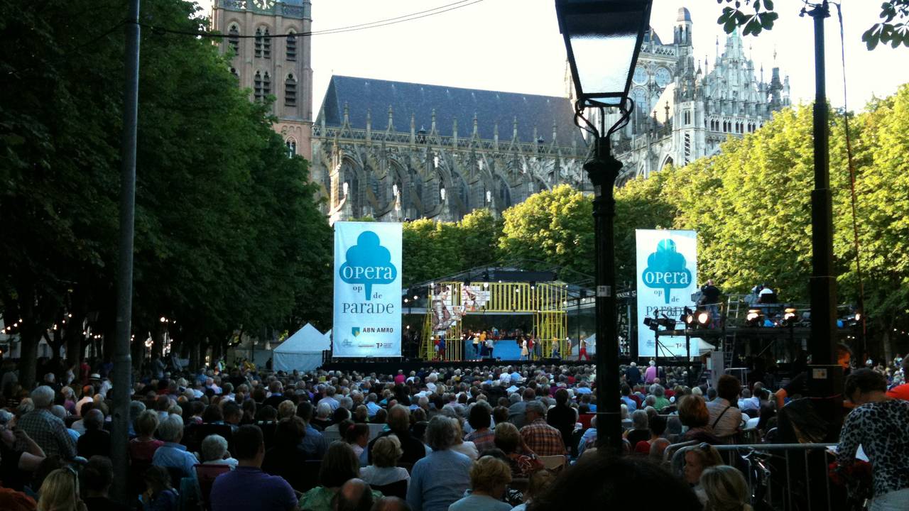 Opera Zuid en het Brabants Orkest op de Parade in Den Bosch