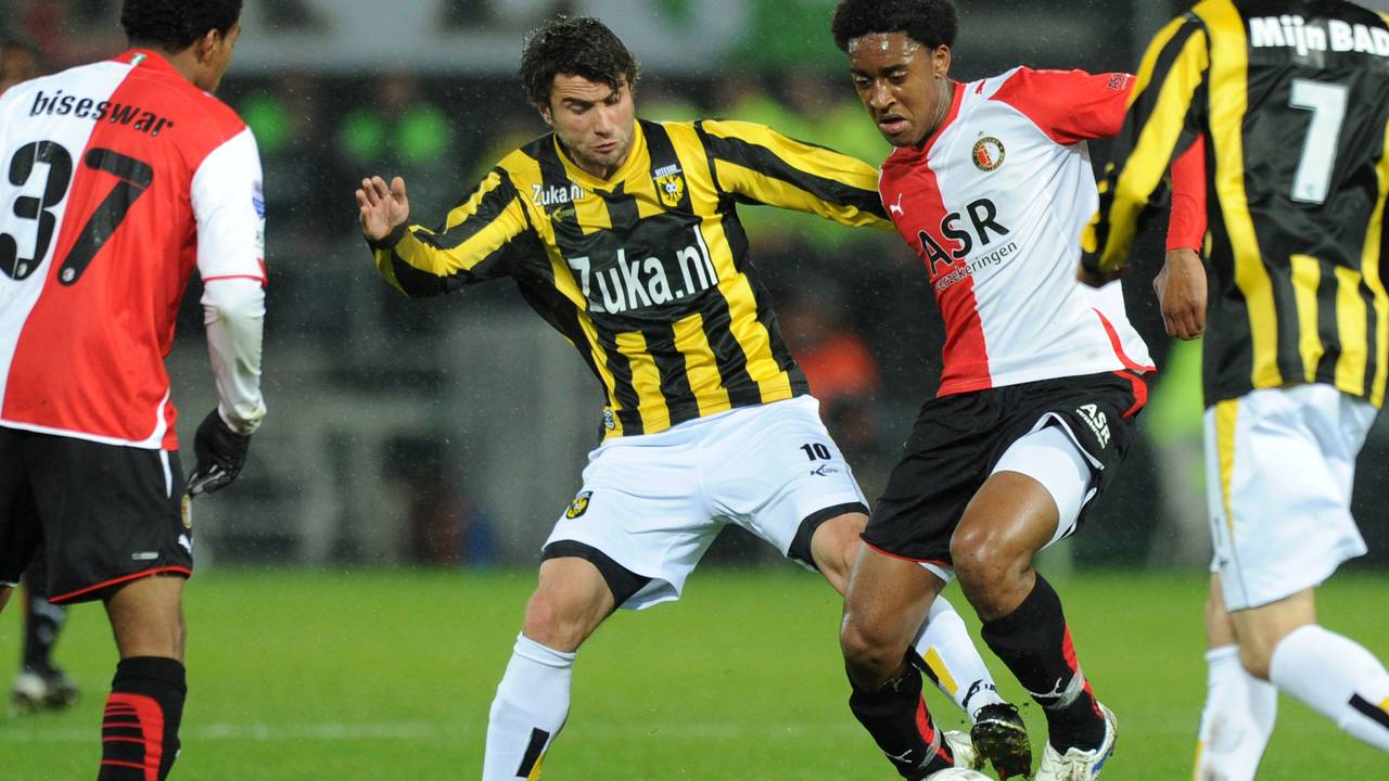 Santi Kolk, hier nog in het shirt van Vitesse. (Foto: ANP)
