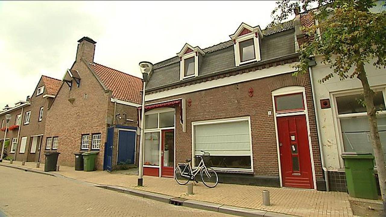 Het huis aan de Korte Tuinstraat in Tilburg