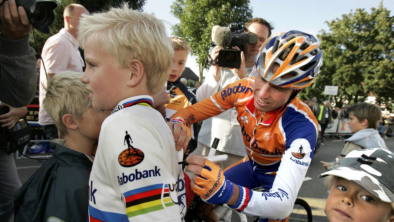 Een paar jaar geleden deed Michael Boogerd nog mee in Boxmeer (Foto: ANP).
