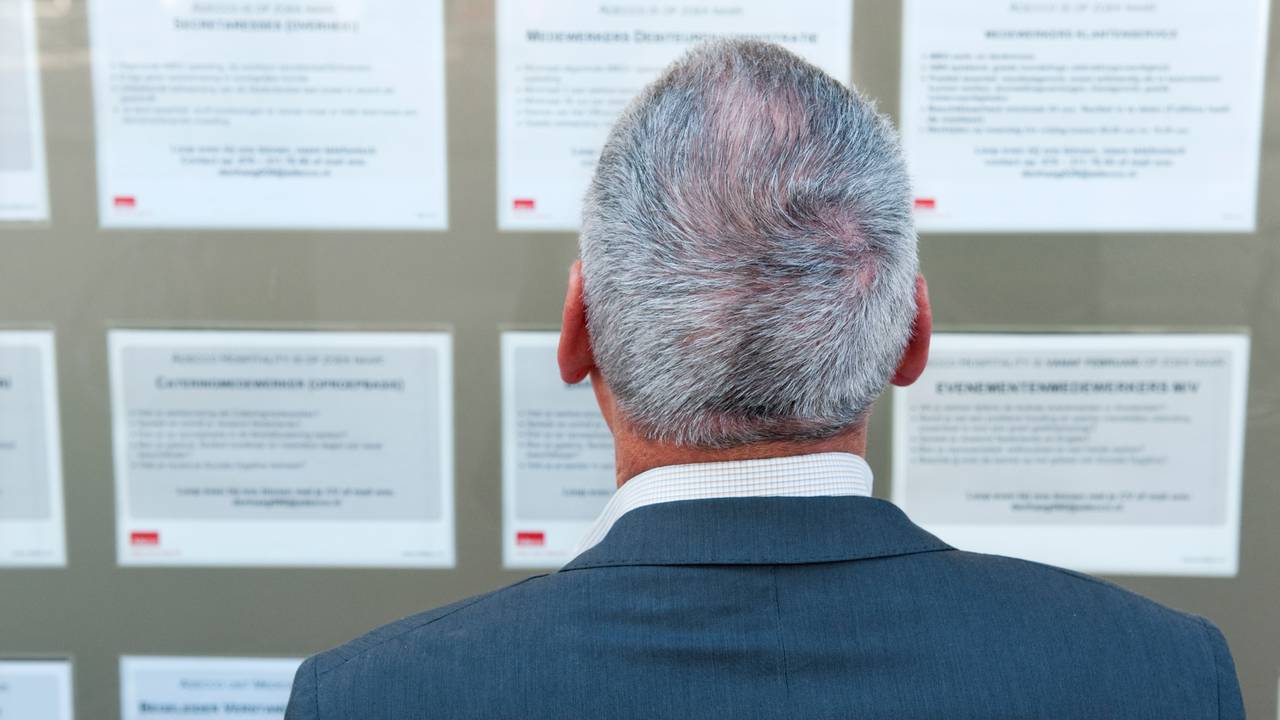 Werkloosheid onder ouderen neemt in Brabant ook af