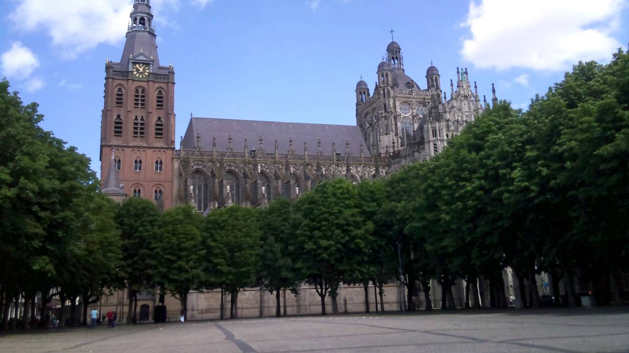 De Sint-Jan in Den Bosch staat opnieuw in de steigers