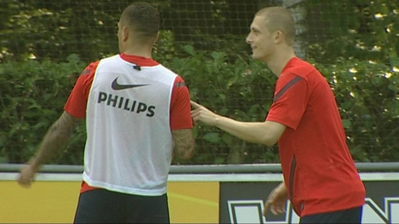 Timothy Derijck voetbalt pas een jaar bij PSV (foto: ANP).