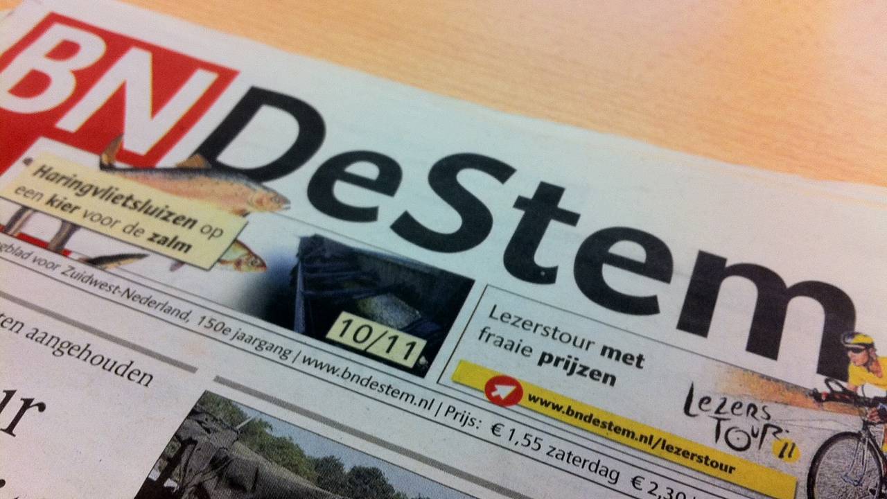 De Stem Niet Ontvangen Maandag geen Brabantse kranten vanwege extreme weersomstandigheden