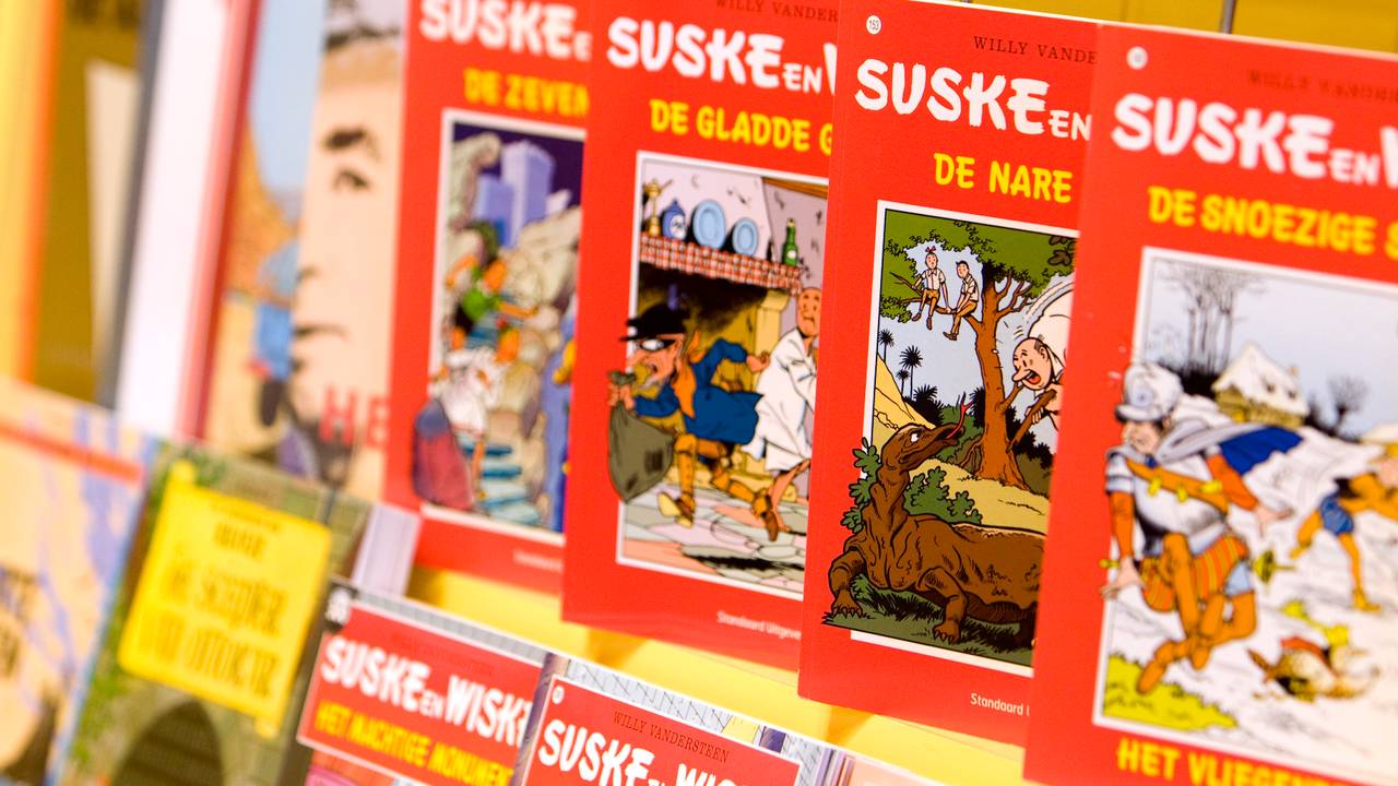 Een strip van Suske en Wiske wordt opnieuw uitgegeven. (Foto: ANP)