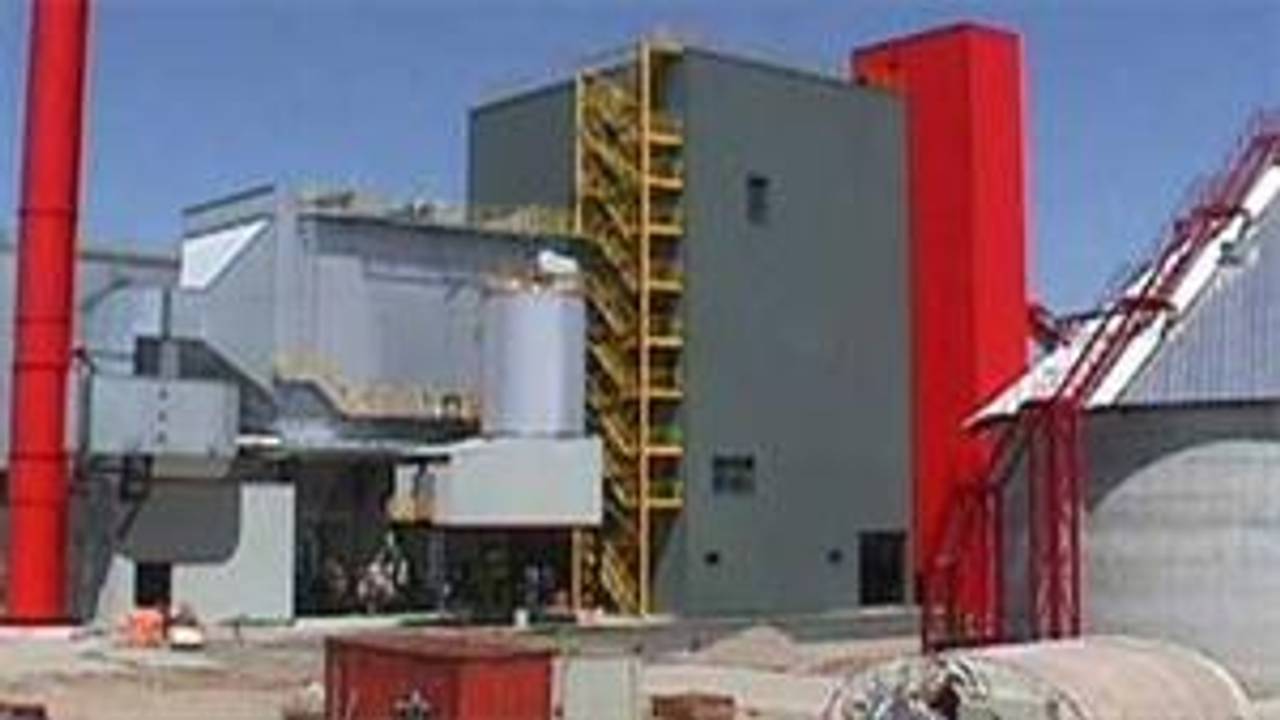 De centrale opent in 2012