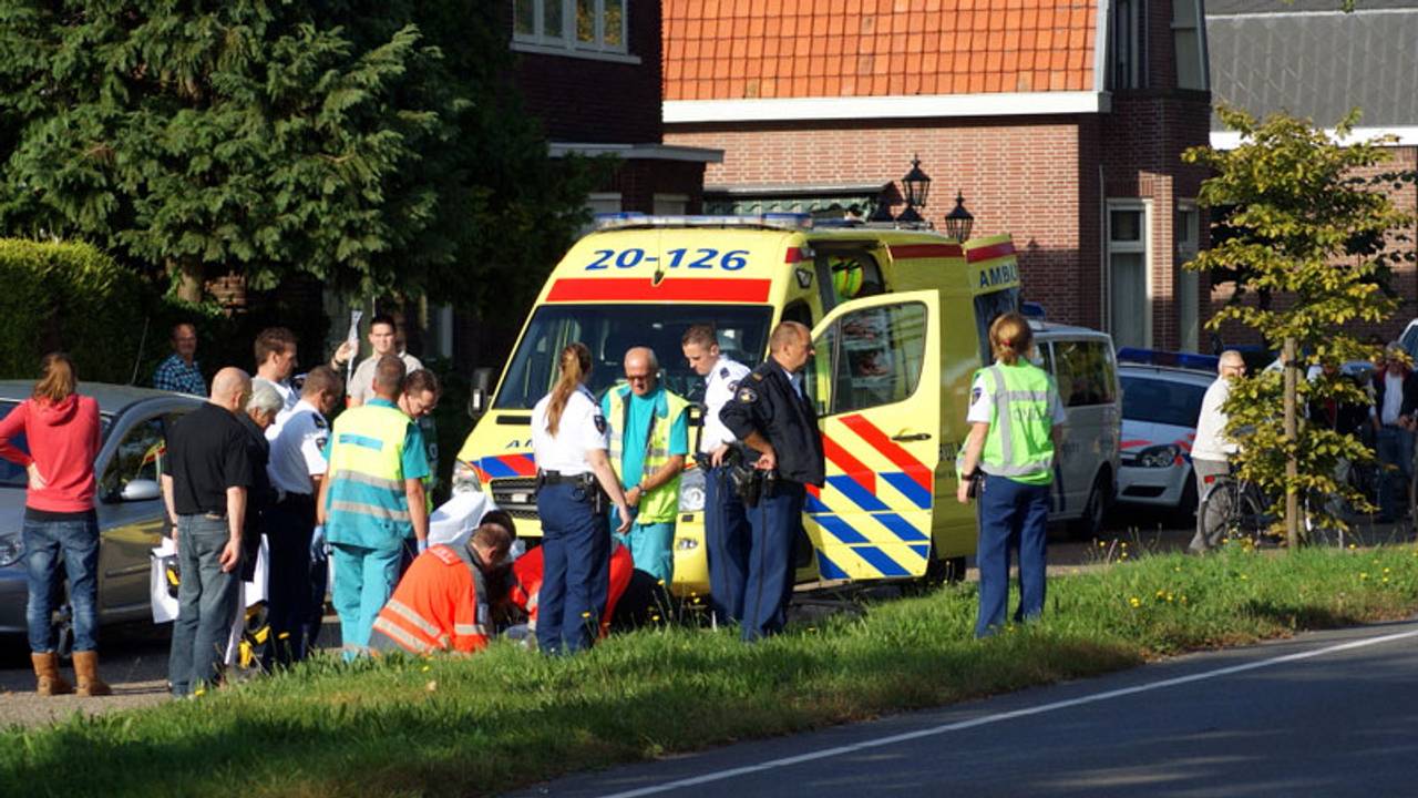 De man overleed in het ziekenhuis (foto: Gabor Heeres, SQ Vision Mediaprodukties)