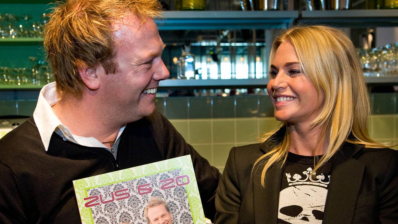 TV-kok Jeremy Vermolen samen met zijn zus Ellemieke