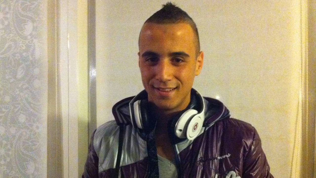 Rapper Gewoon Mounir (foto: Tonnie Vossen).