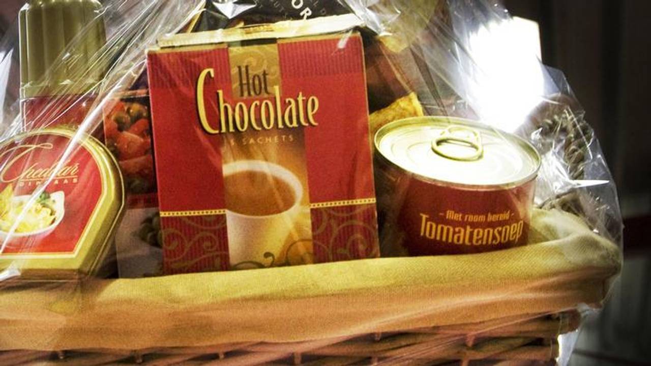 Toch nog een kerstpakket (Foto: ANP).