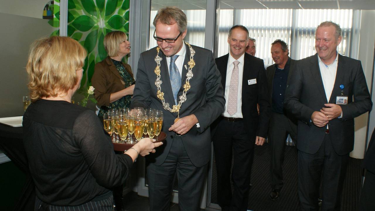 De huisartsenpost werd officieel geopend.