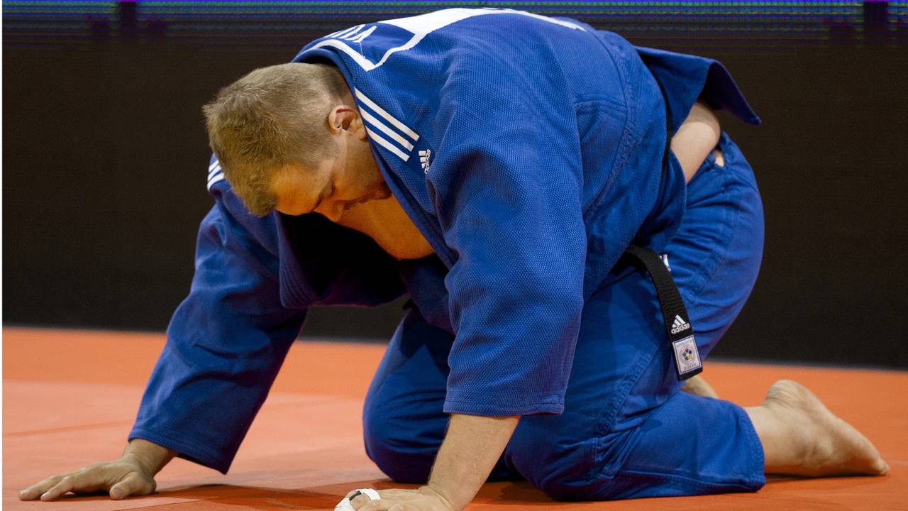 Grim Vuijsters herstelt van een knieblessure (foto: ANP).