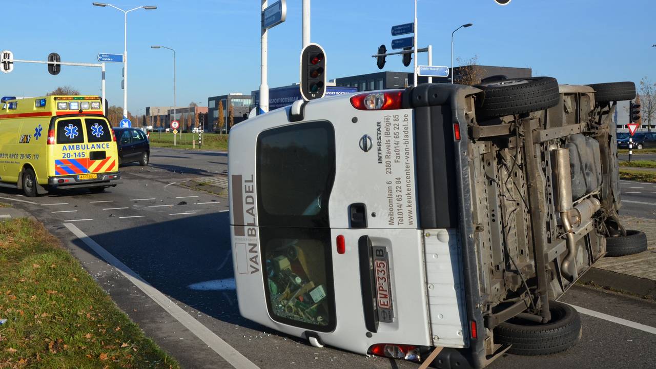 Een persoon raakte gewond (Foto: Jules Vorselaars/Bytes on Site Multimedia)