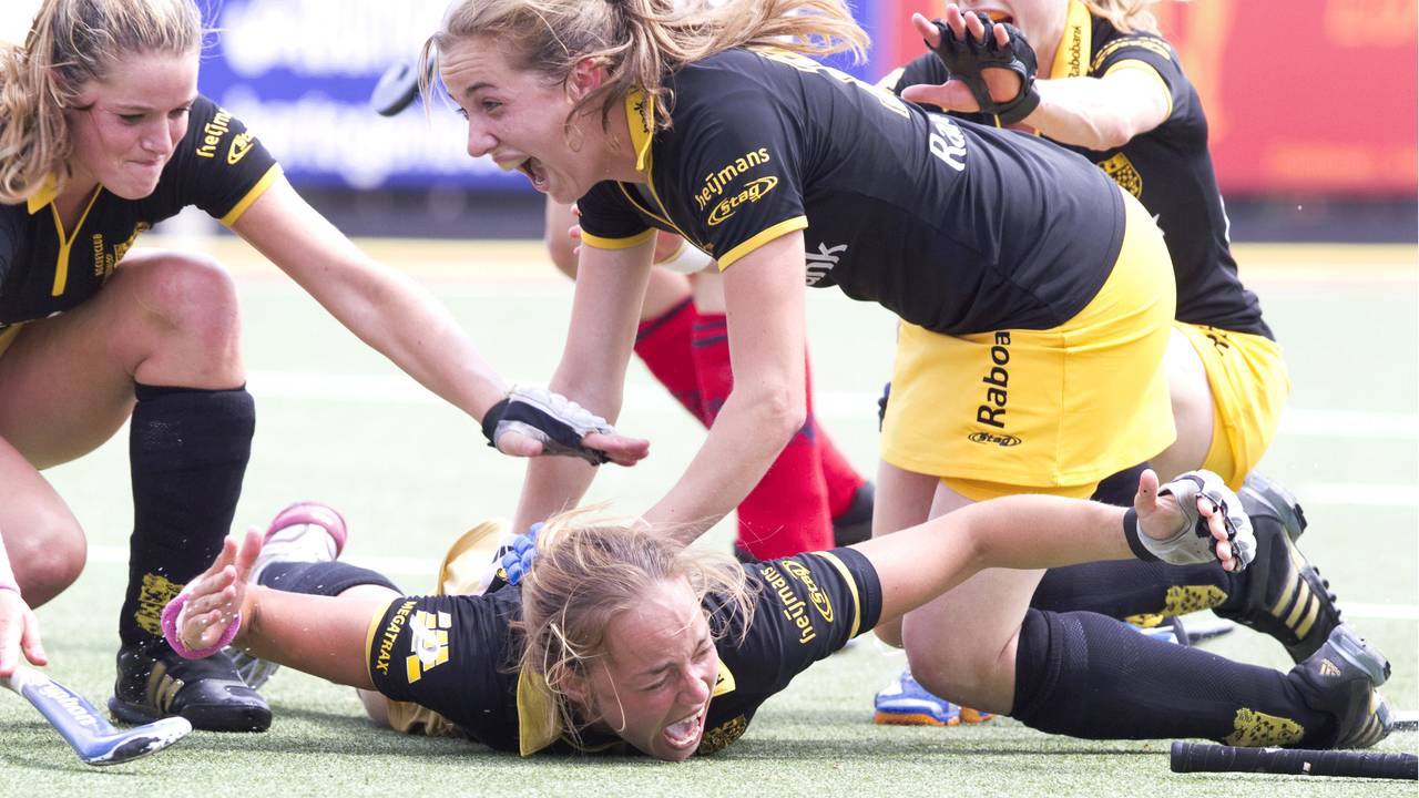 Frederique Derkx (rechts, foto: ANP).