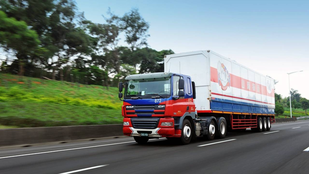Een DAF CF in Taiwan