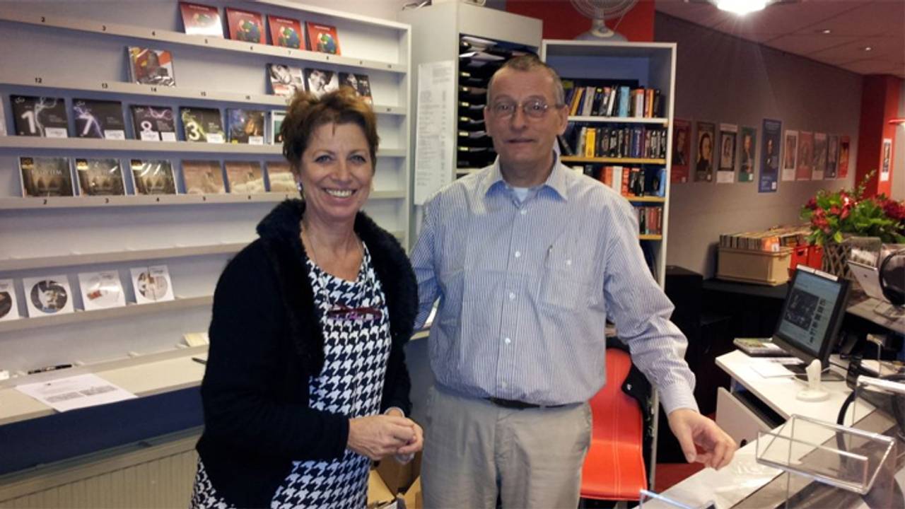 Carla Huysmans en Ernst Stellwag (foto: Patric van Amerongen)