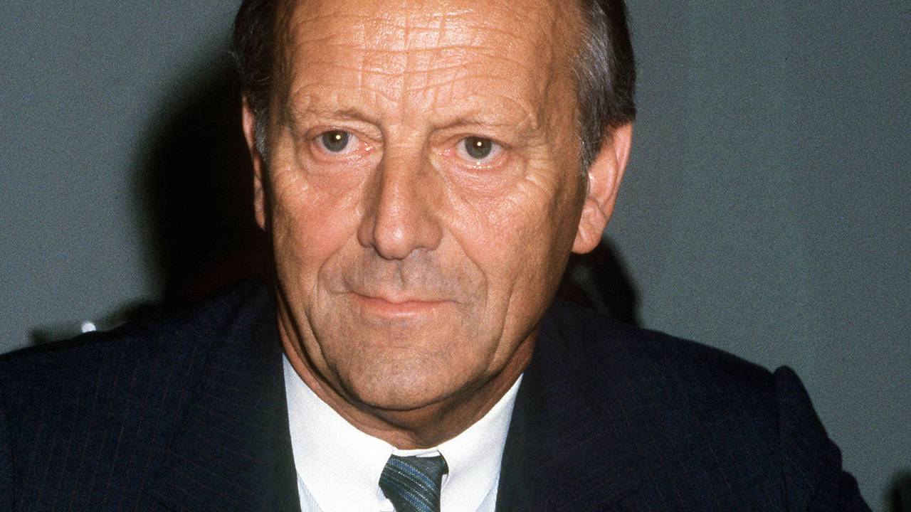 Cor van der Klugt in 1986 (foto: ANP)