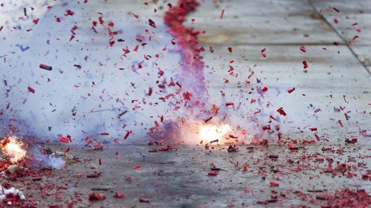 Tilburgs huis beschadigd door vuurwerk (Foto: ANP)