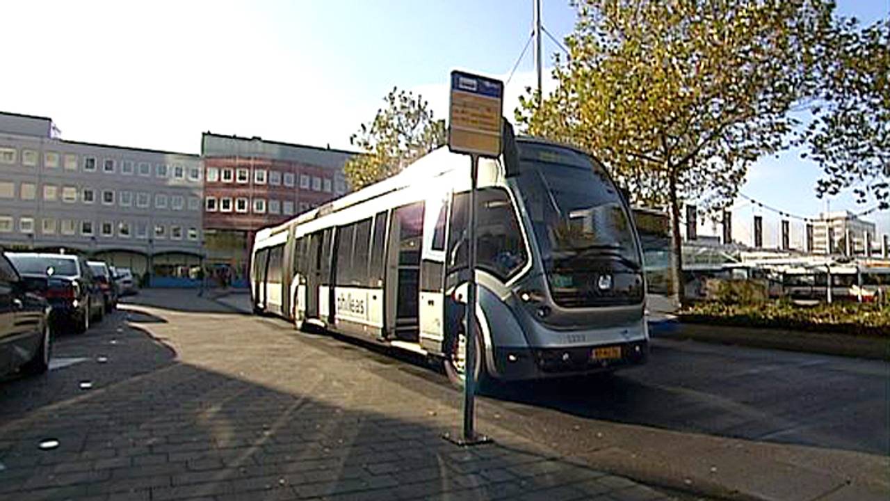 Een Phileas-bus in Eindhoven