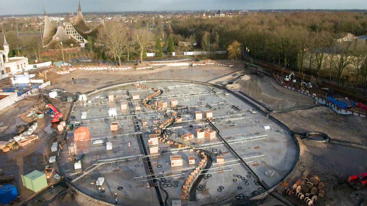 Bouwwerkzaamheden Aquanura in volle gang