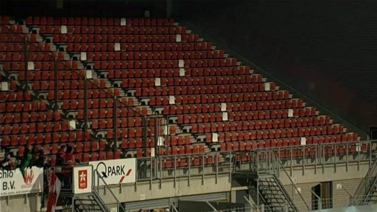 Fans Willem II wilden statement maken