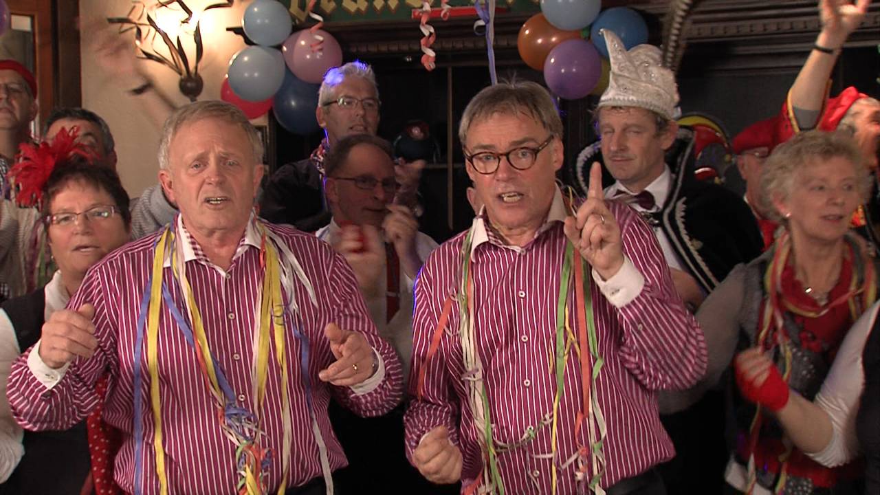 Kwast en Krietje in de videoclip. Foto: KKN Media