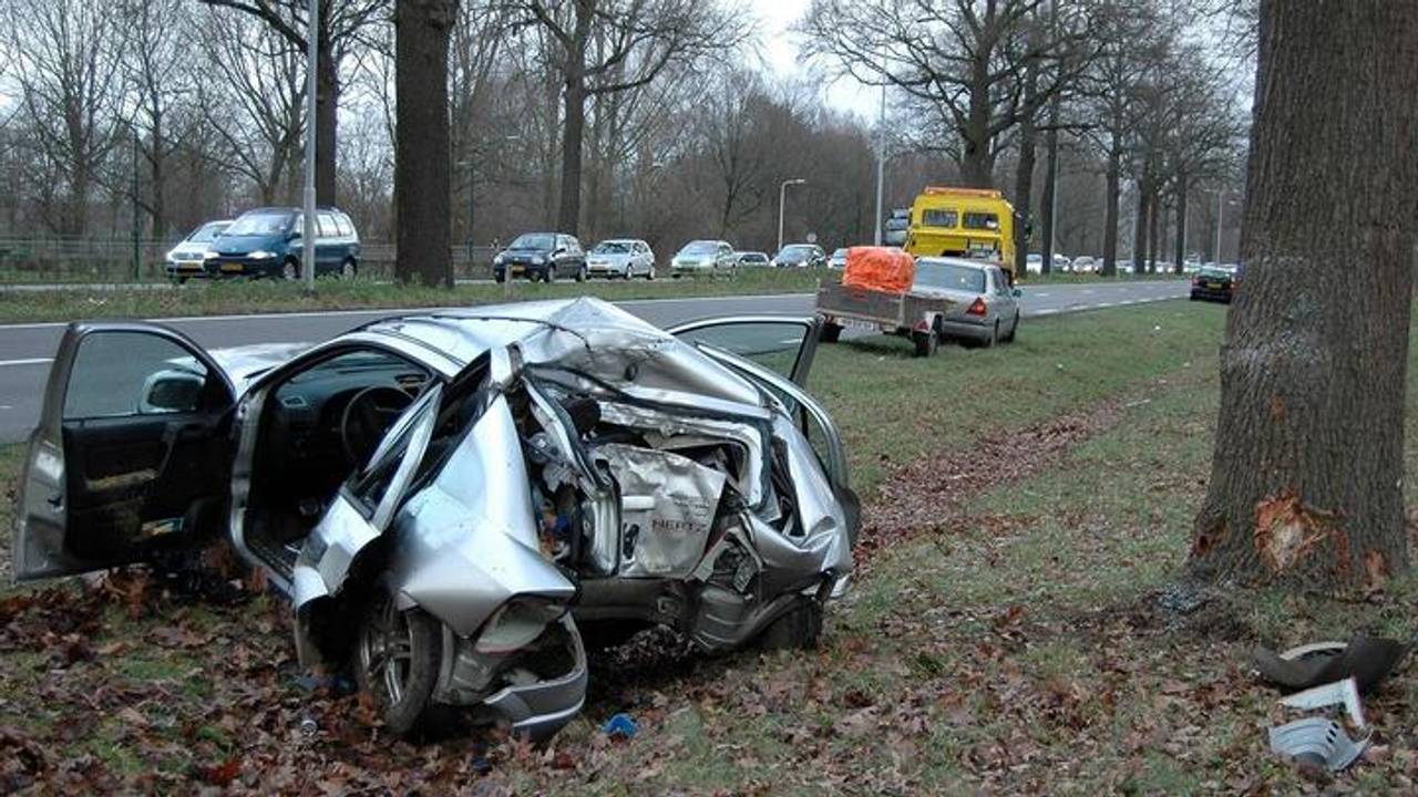Ongeval N65 (foto: Toby de Kort/Meesters Multi Media)