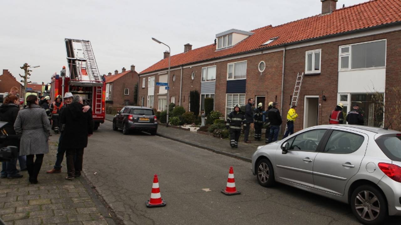 Politie en brandweer rukken uit in Drunen
