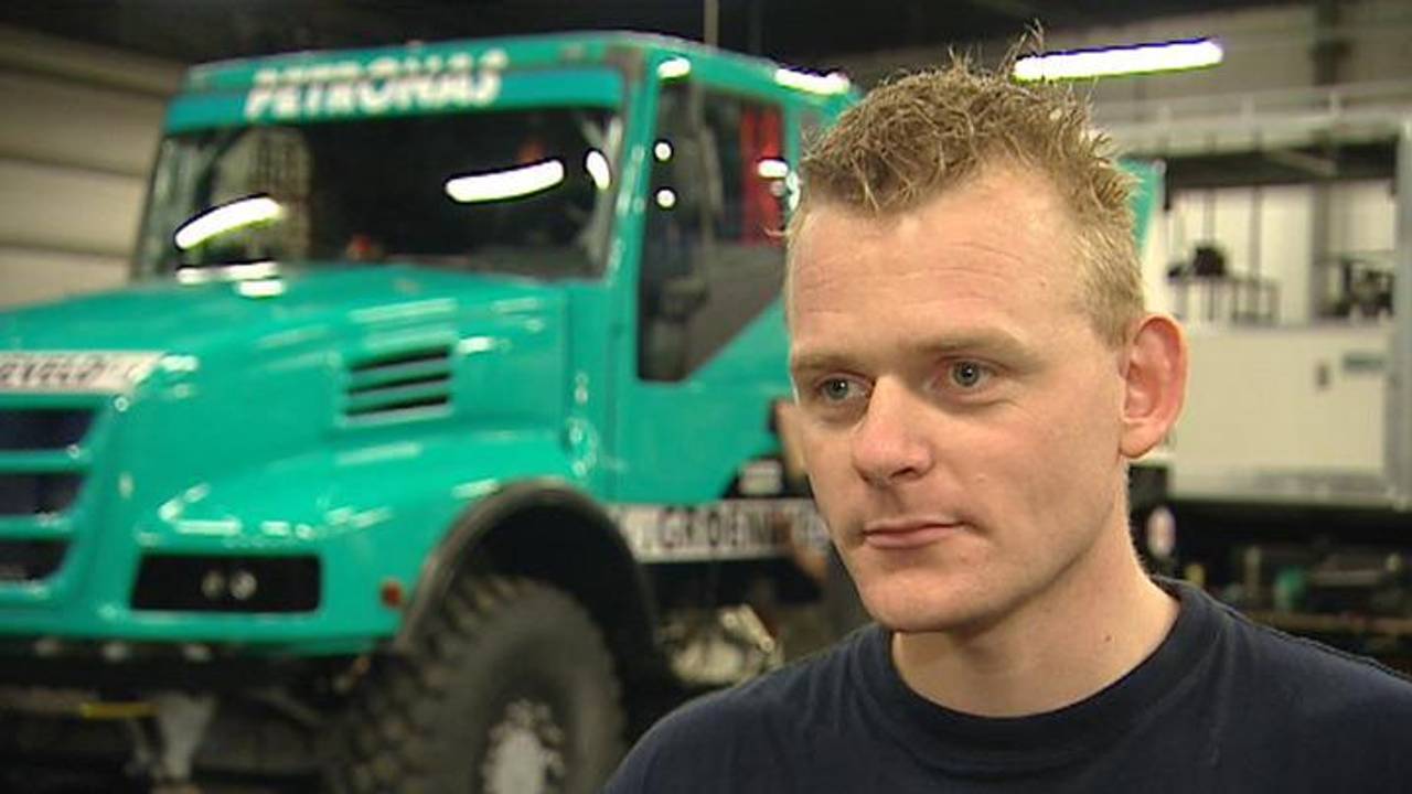 Gerard de Rooy tijdens Dakar 2012