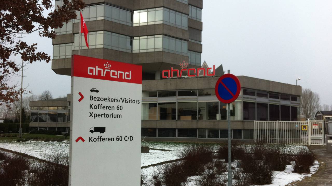 Hoofdkantoor van Ahrend in Sint-Oedenrode (archieffoto)
