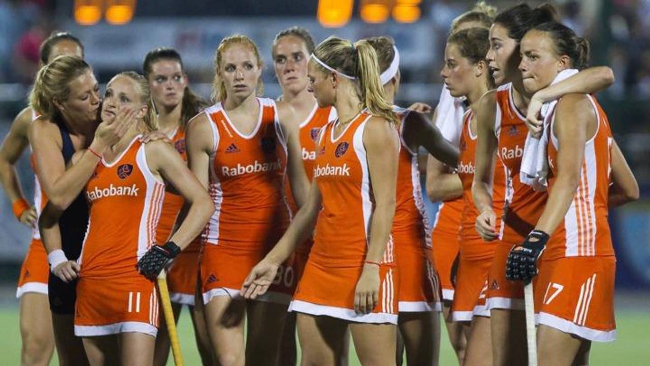 Teleurstelling na de uitschakeling in de halve finale (Foto: ANP)
