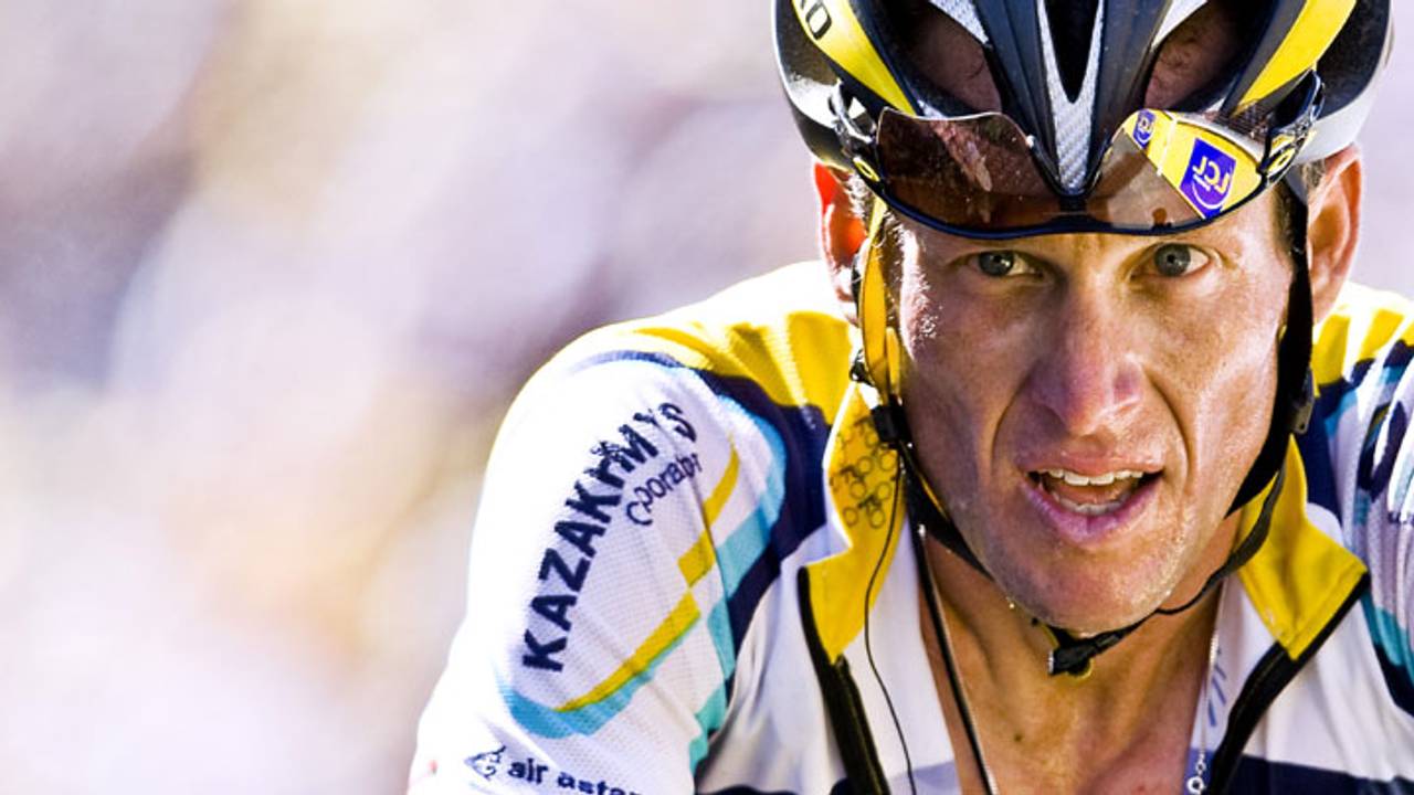 Lance Armstrong won 'Stiphout' tweemaal (foto: ANP).