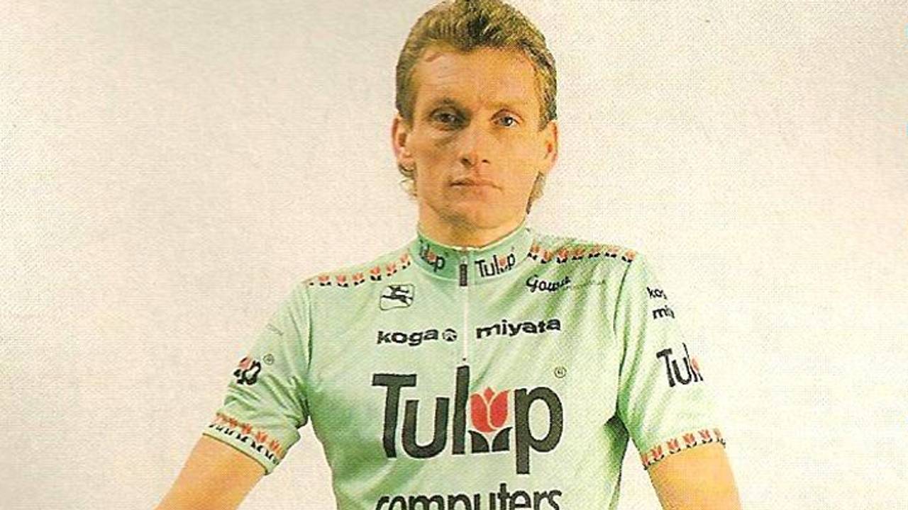 Adrie van der Poel in de tijd dat hij nog reed