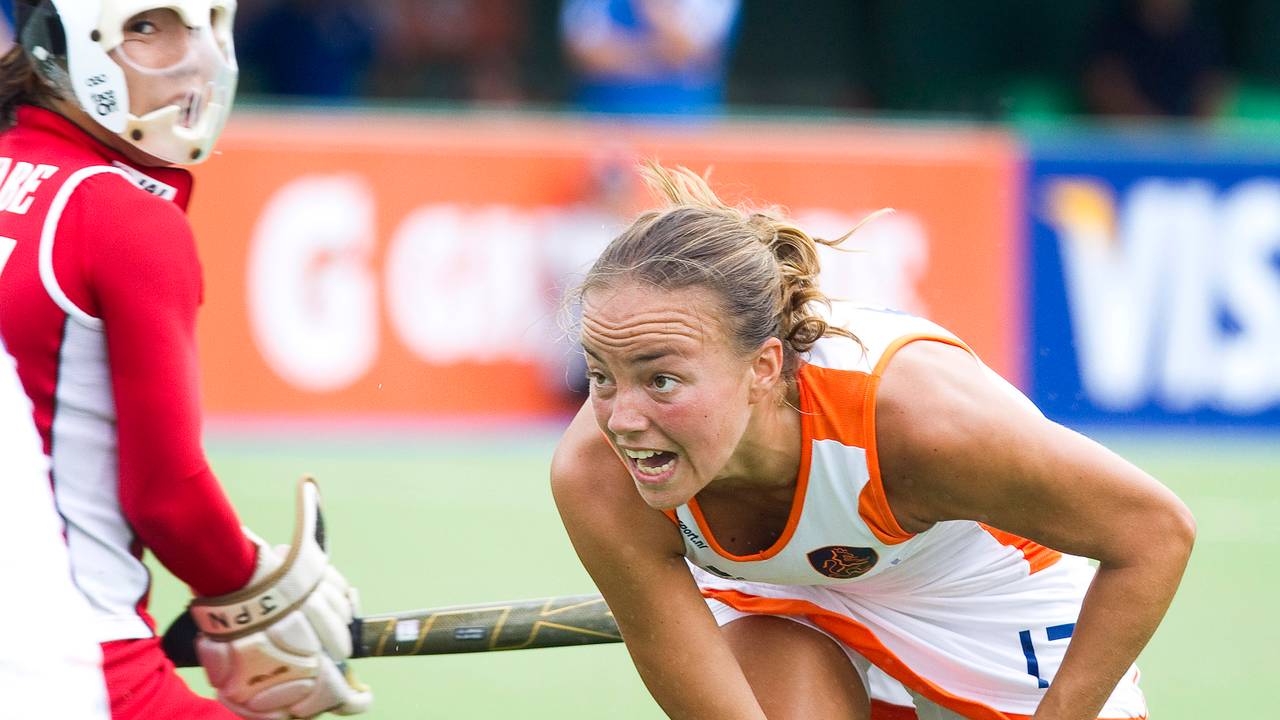 Maartje Paumen ontbrak in de finale van de Champions Trophy