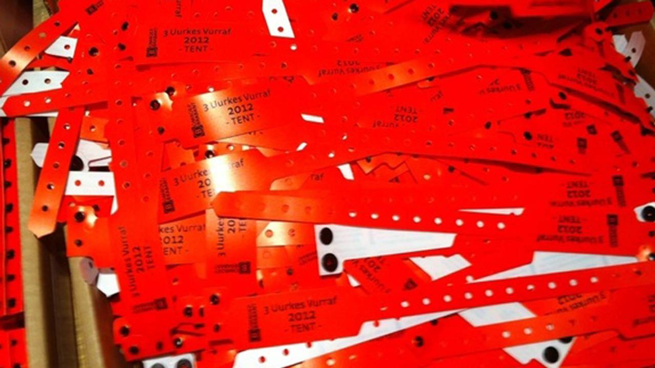 Polsbandjes: steeds meer in trek