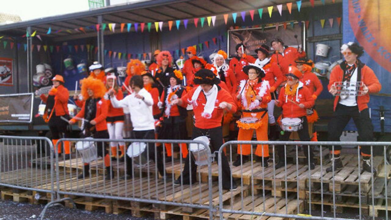 Trommelen in Etten-Leur. (Floyd Aanen)